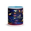 Ocean Treasure Mug - Tropical Fish & Underwater Scene -11- oz- front